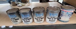 1 Gallon Buckets of Floor and Enamel Various Colors