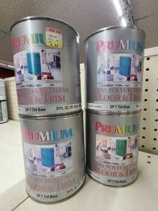 Floor and Trim Paint - tinted base