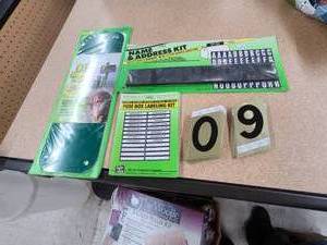 Naming Kits & Numbers