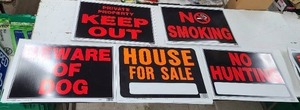 Various Signage