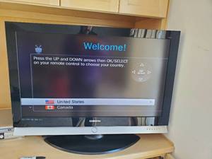 Samsung 40 Flatscreen TV