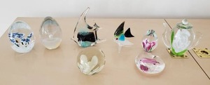 Collection Of Glass Paper Weights