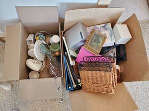 Collection Of Dcor And Office-Related Items