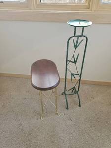 Candlestand And Plantstand