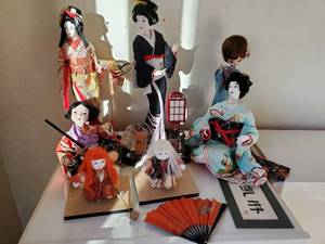 Collection Of Asian Dolls