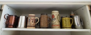 Collection Of Beer Steins And Mugs