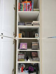 Contents Of Media Cabinet