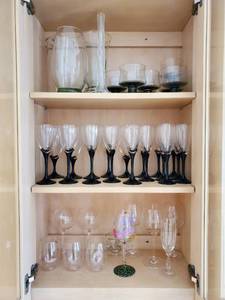 Cabinet Of Glassware