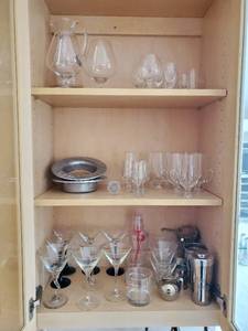 Large Collection Of Stemware