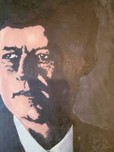 Framed Painting Of JFK