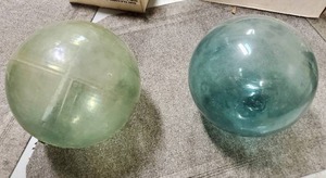 Two Glass Floats
