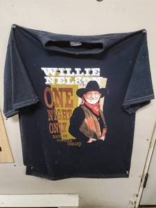 Signed Willie Nelson Shirt