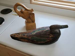 Two Pieces Of Animal Dcor