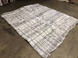 lot 10 image: Bazaar Makari SootJava 8 ft. x 9 ft. Striped Polypropylene Area Rug review pictures