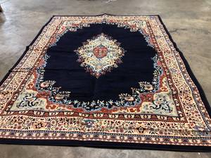 lot 24 image: Unique Loom  Reza Washington Navy Blue 9 10 x 13 0 Area Rug review pictures