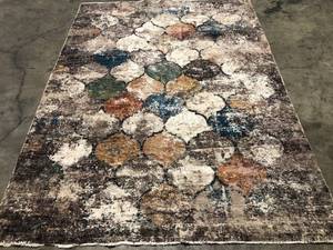 lot 30 image: StyleWell Alino Multi 6 ft. x 8 ft. Quatrefoil Area Rug review pictures