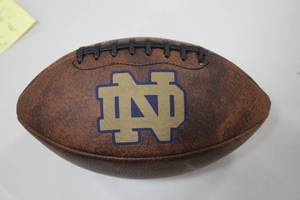 lot 883 image: Notre Dame Football