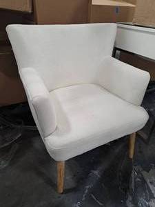 lot 544 image: White Arm Chair