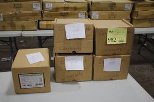 lot 982 image: Lot of (10) Outdoor Light Kit Components