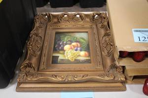 lot 1253 image: Fruit Framed Picture