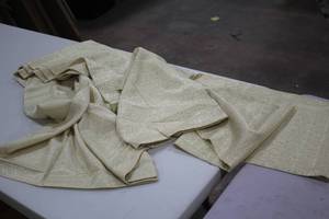 lot 1274 image: Lot of (6) Gold Panels 34x4
