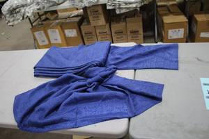 lot 1284 image: Lot of (6) Blue Panels 34x4