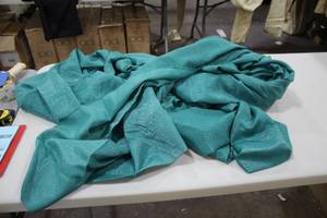 lot 1287 image: Lot of (6) Green Panels 34x4