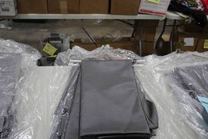 lot 1297 image: Lot of (4) Slate Table Cloths 90x56