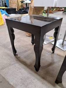 lot 495 image: 20 Black Side Table
