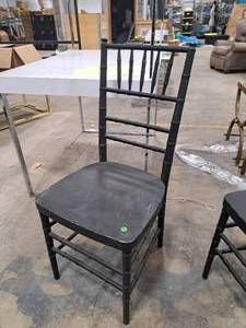 lot 484 image: 36 Black Dining Chair