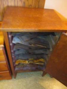 Vintage Wood Seamstress or mail-sor...