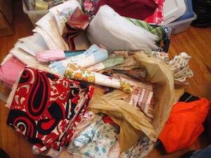 33-gallon garbage bag stuffed with ...