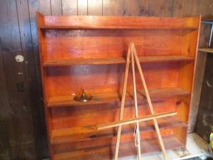 Very large wooden floor standing wa...