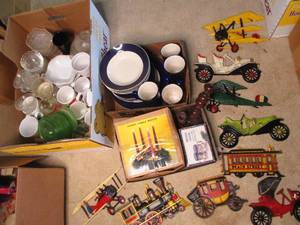 Large lot of assorted materials of ...