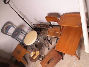 Vintage decorative household end ta...