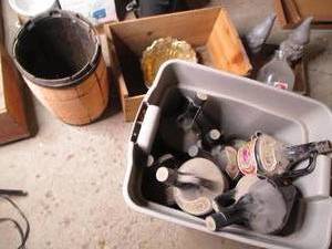 Vintage Wood KegBarrel with a coll...