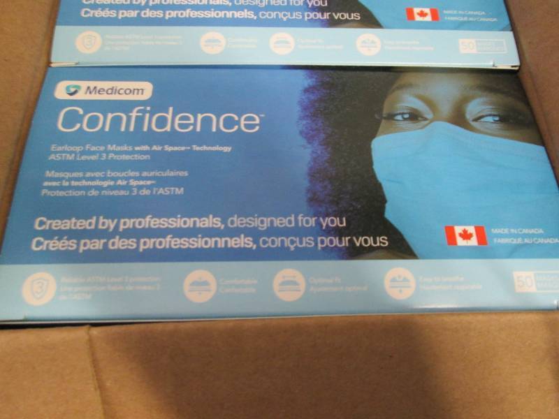 Case of 500 Medicom Confidence Face...