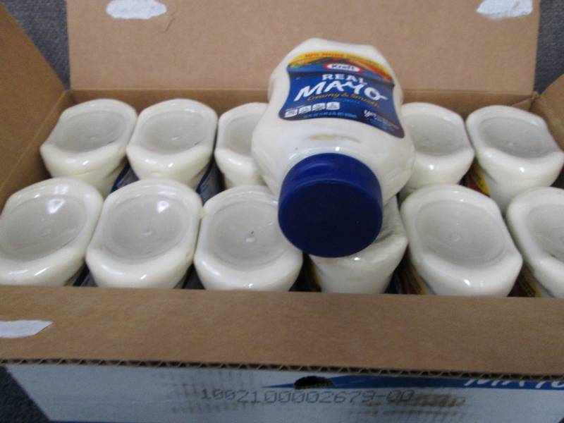 12- 22 oz Bottles Kraft Mayo...