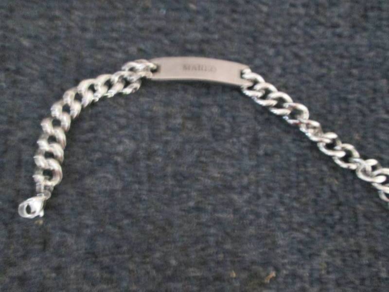 Stainless Steel Men�s Curb Link Pe...
