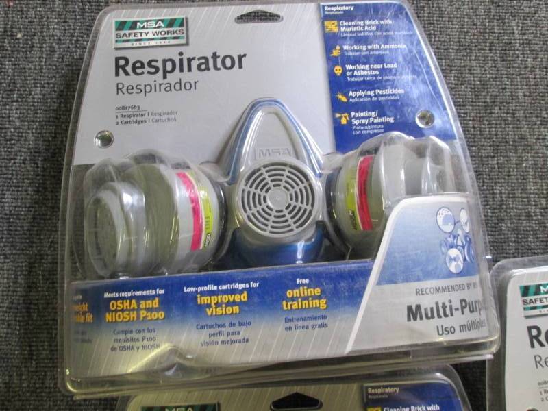 3 safety works respirators ...