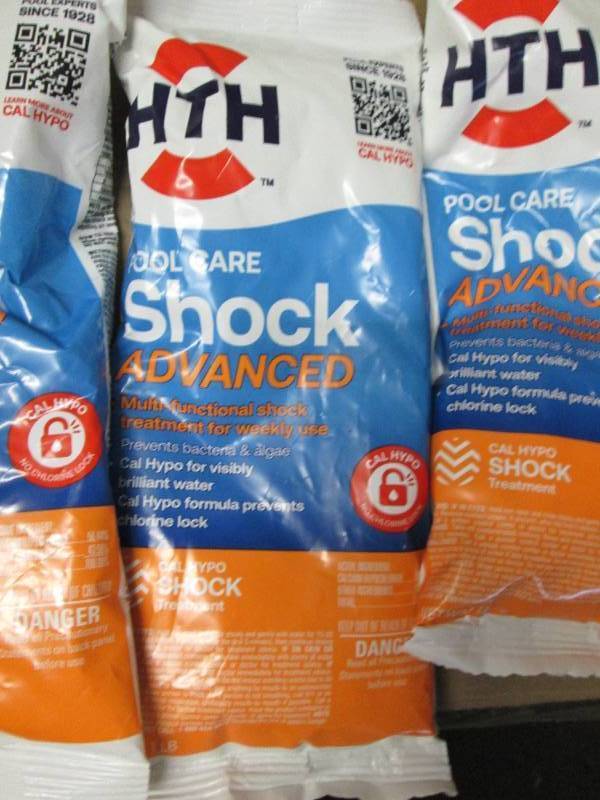 51 lb bags of hth pool care shock ...