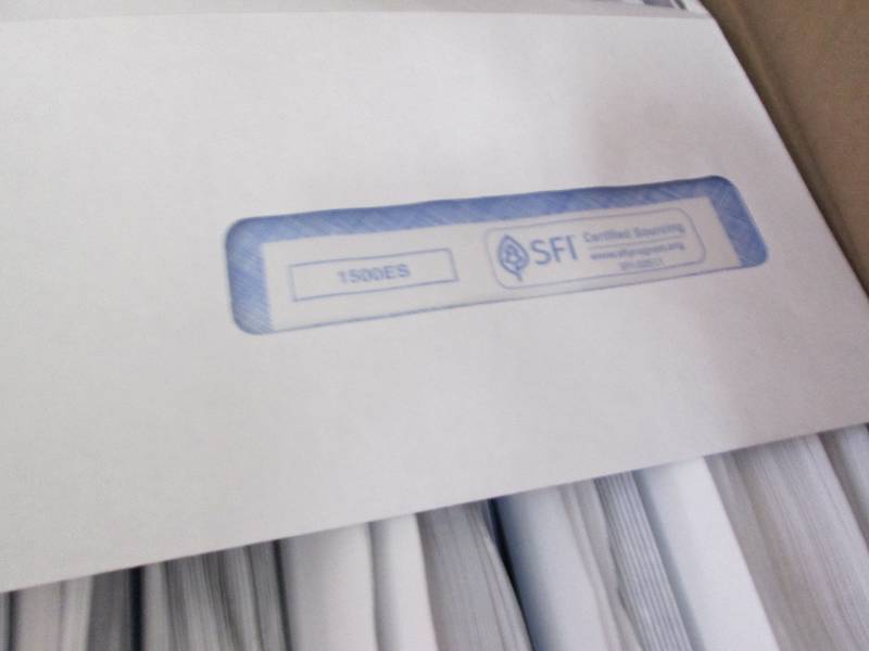 2 Boxes Window Envelopes...