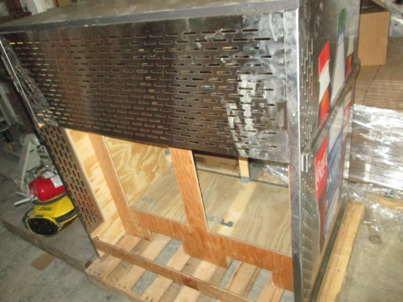 48x44x30 metal display ...