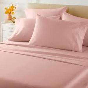 Concierge Collection Bed Sheets, Twin SOFT BLUSH
