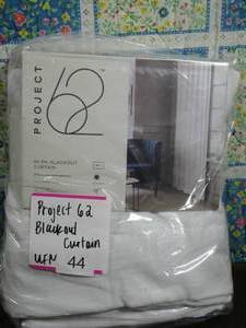 1 - Pillowfort Silver DOT Blackout Curtain 84