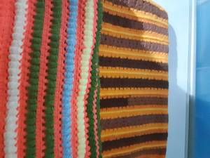 lot 65 image: Afghans, doiles