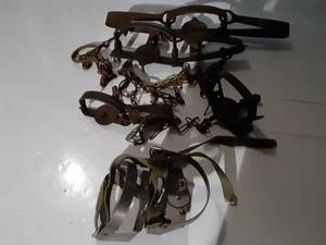 lot 73 image: Traps and strap on boot cleats