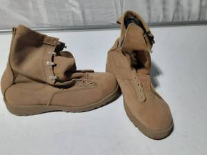 lot 213 image: Belleville suede canvas boots