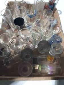 lot 251 image: Shot glasses