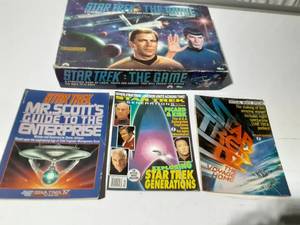 lot 273 image: 1992 Star Trek game W books (only 200,000 made)